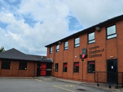 Staffordshire Chambers' Building with their logo