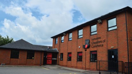 Staffordshire Chambers' Building with their logo