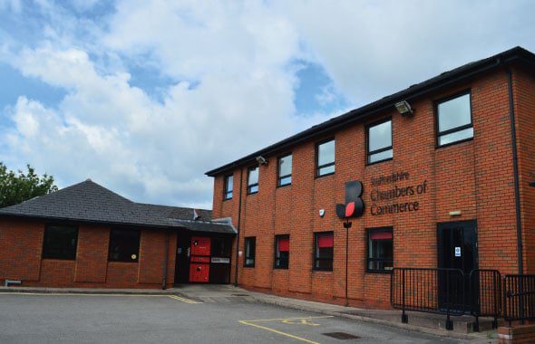 Staffordshire Chambers' Building with their logo