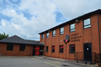 Staffordshire Chambers' Building with their logo