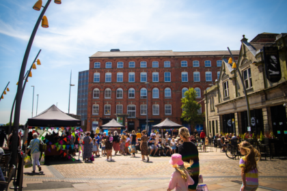 Untitled design – 2023-07-04T144753.532 Better World Festival in Hanley City Centre, pop up stands and gazebos