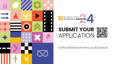 Submit your application to Staffordshire Chambers Business Awards 2024