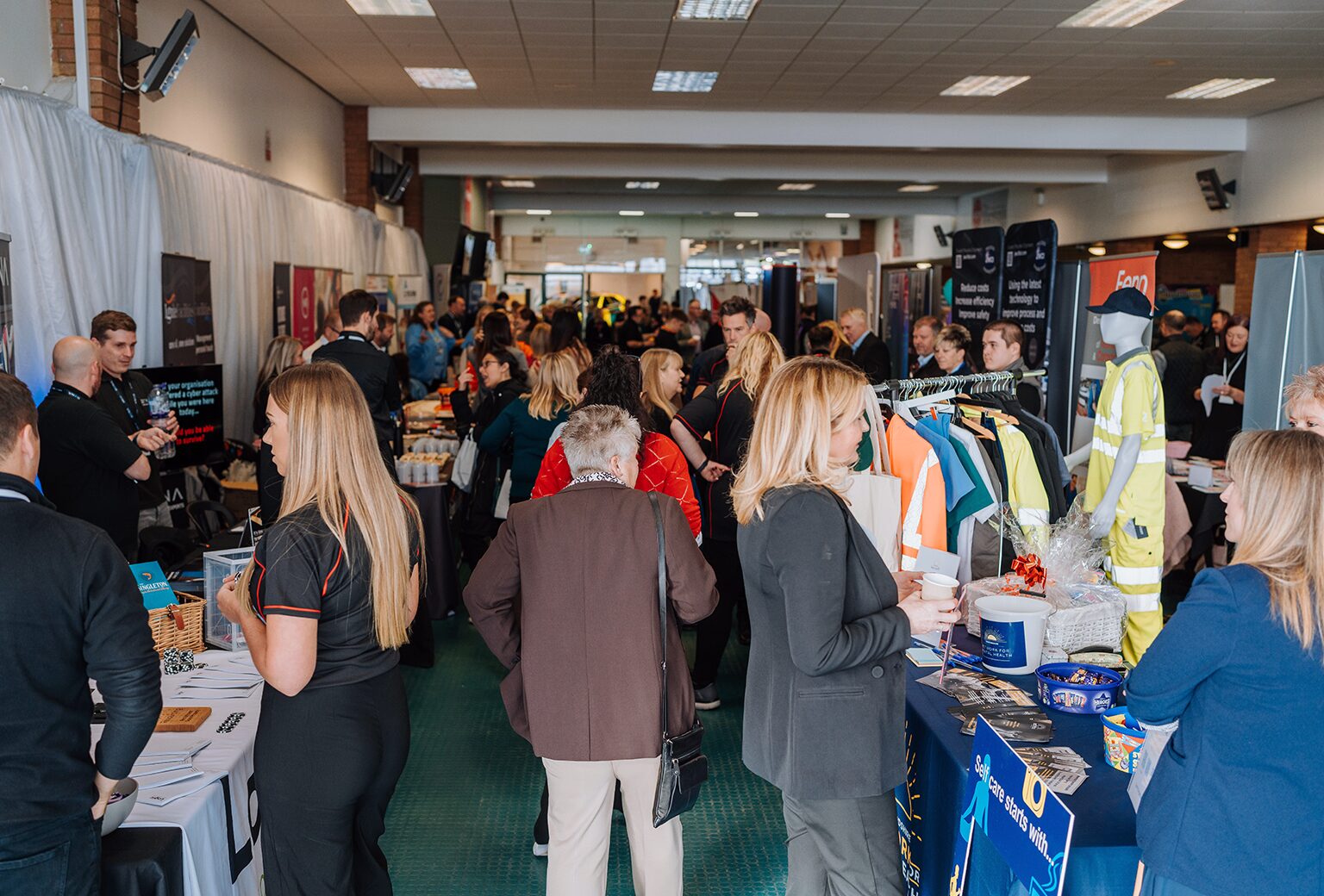 Hundreds of people gathered at Uttoxeter Racecourse for Staffordshire Chambers' Let's Do Business event.