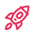 Icon of a rocket