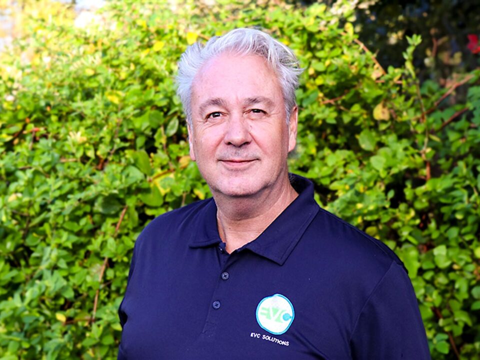 A picture of a man from EVC solutions