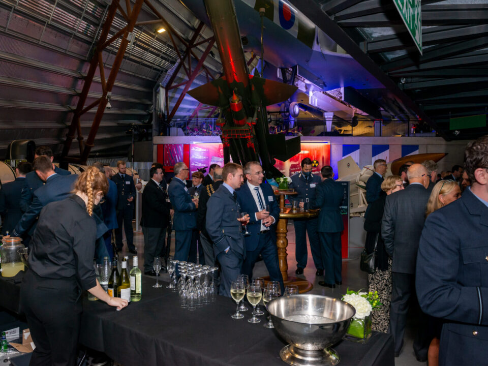 Picture of chamber members who have attended the royal air Force museum's annual reception.