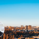 Picture of Declan and the city of Staffordshire.