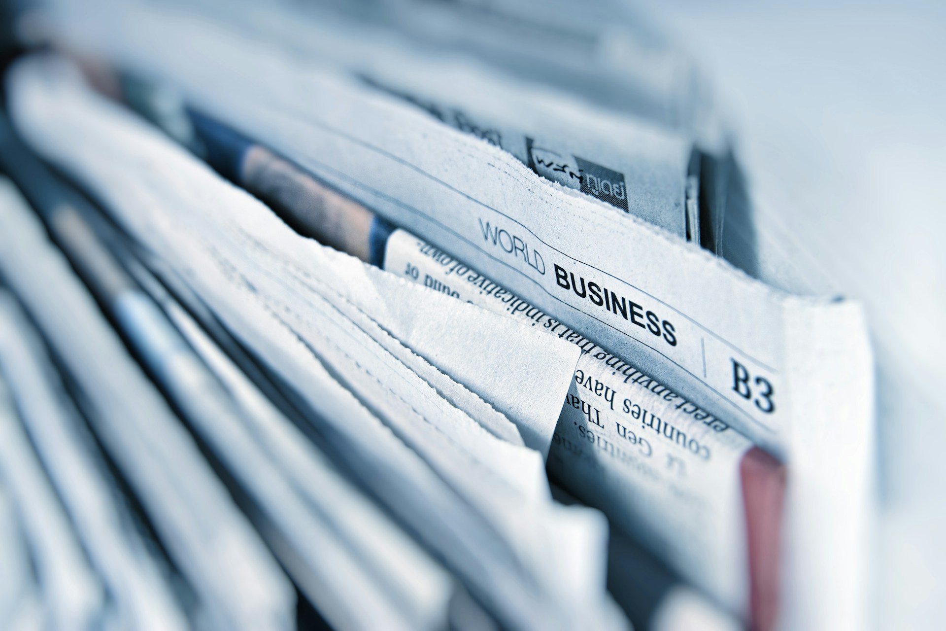 Picture of some newsletters.