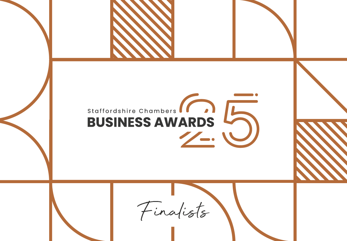 Picture of Staffordshire chambers of commerce business awards event logo.