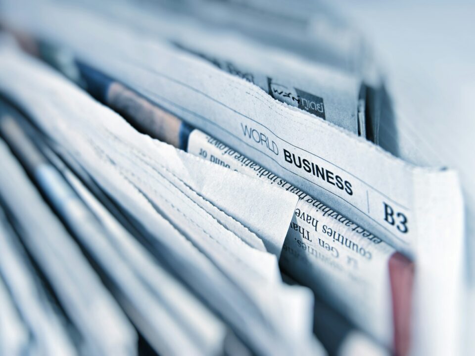Picture of some newsletters.