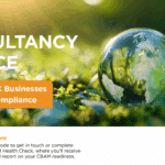 Picture promoting CBAM Consultancy Service at British Chambers of Commerce Global Britain.