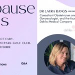 Picture of a poster about menopause matters event on 29 November.